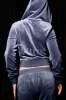 OG Big Bling Velour Hoodie sold by Juicy Couture