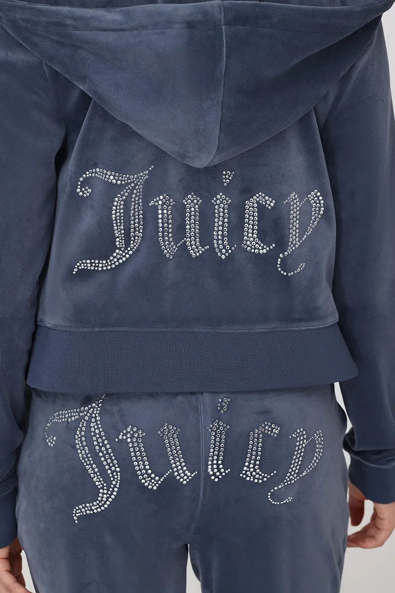 OG Big Bling Velour Hoodie sold by Juicy Couture product image thumbnail 4