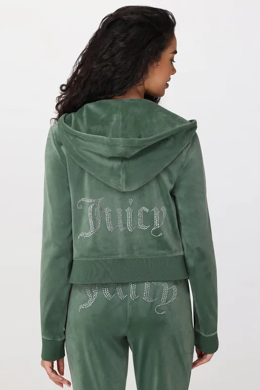 OG Big Bling Velour Hoodie sold by Juicy Couture