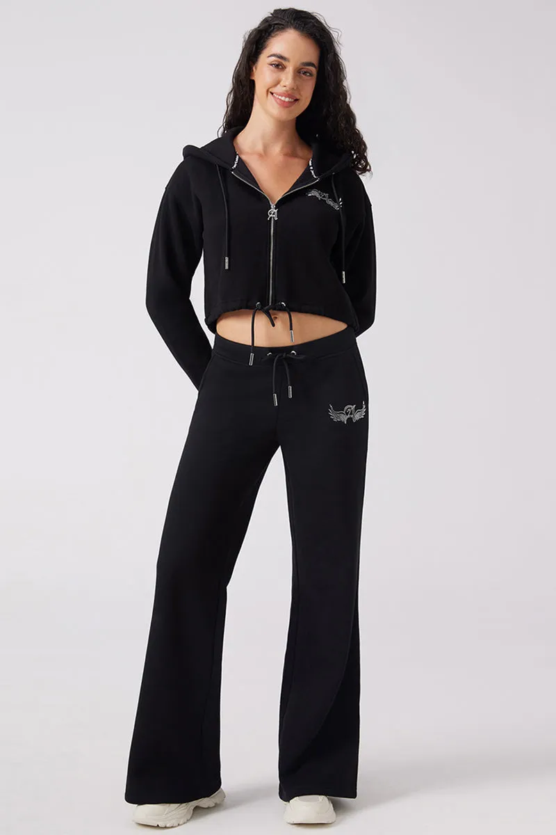 Angel Couture Cropped Fleece Hoodie sold by Juicy Couture product image thumbnail 5