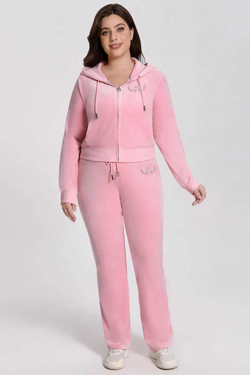 Plus-Size Angel Couture Big Bing Velour Track Pants sold by Juicy Couture product image thumbnail 5