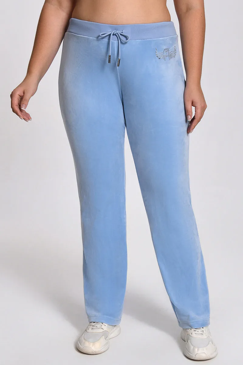 Plus-Size Angel Couture Big Bling Velour Track Pants sold by Juicy Couture product image thumbnail 3