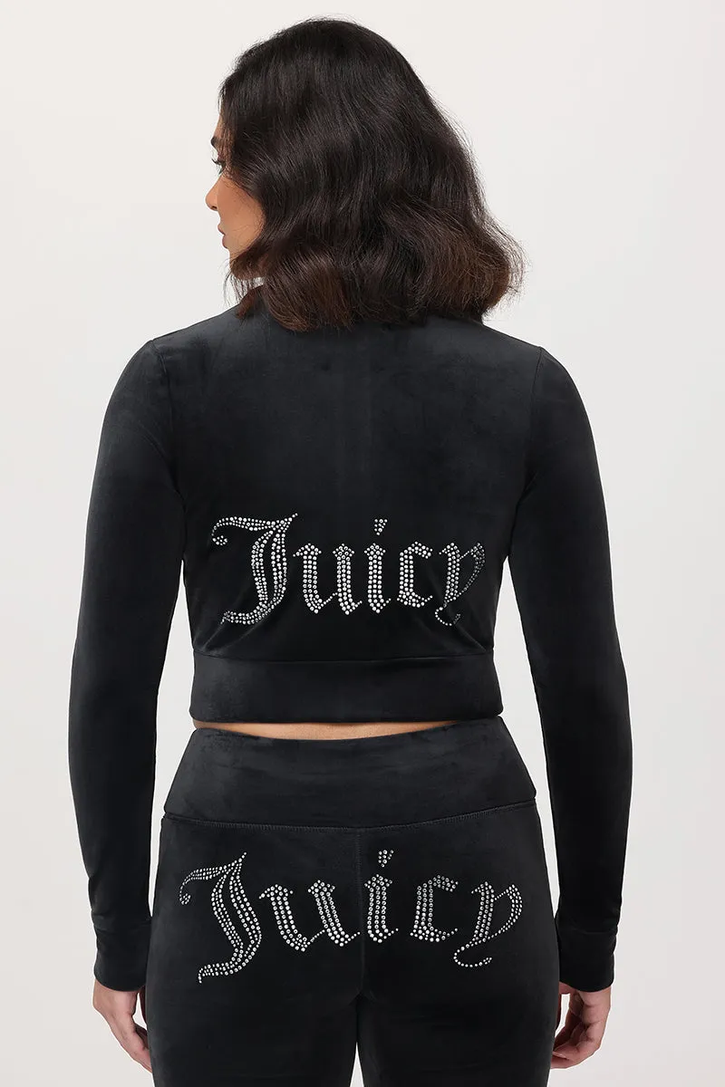 Cropped Mockneck Jacket sold by Juicy Couture