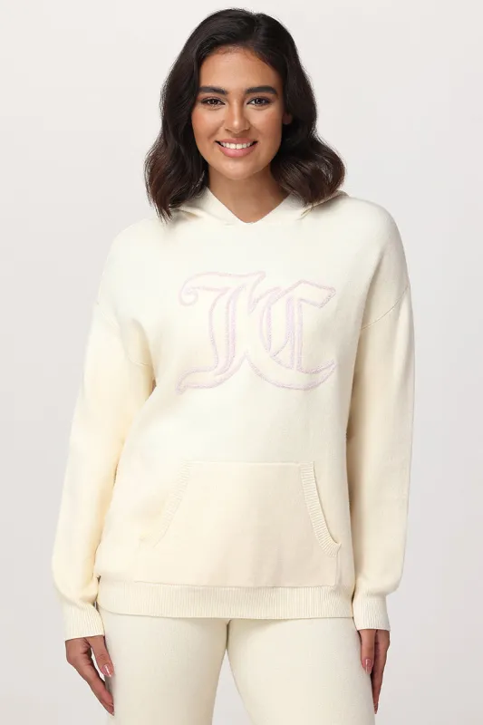 Embroidered Oversized Hoodie sold by Juicy Couture