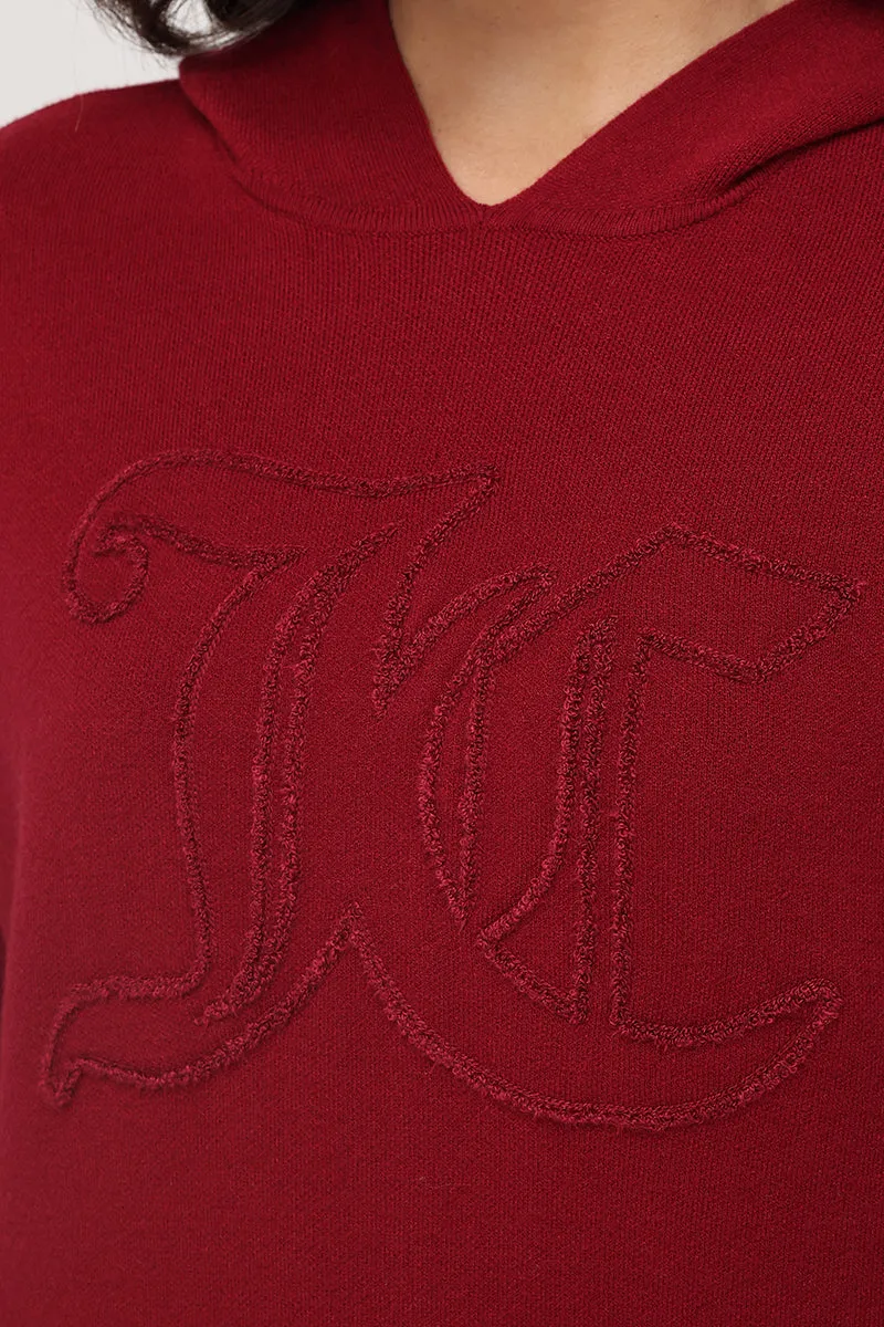 Embroidered Oversized Hoodie sold by Juicy Couture product image thumbnail 3