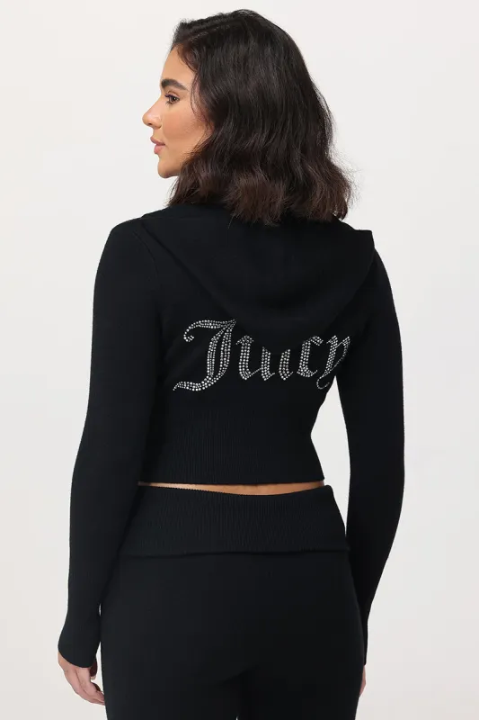 Big Bling Knit Hoodie sold by Juicy Couture