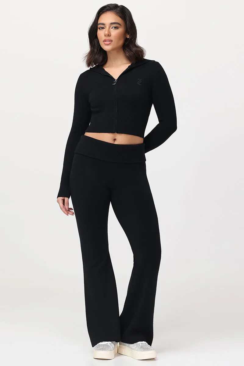 Fold Over Knit Wide Leg Pants sold by Juicy Couture product image thumbnail 5