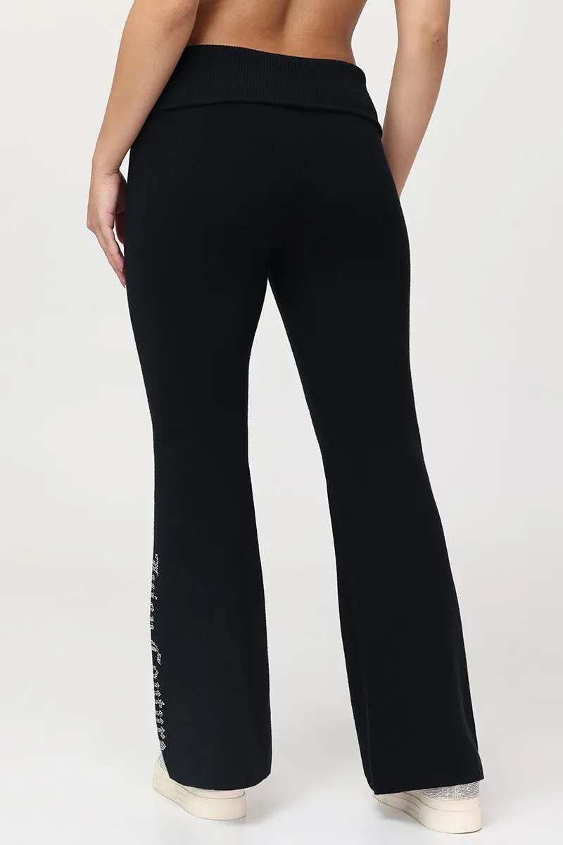 Fold Over Knit Wide Leg Pants sold by Juicy Couture product image thumbnail 2
