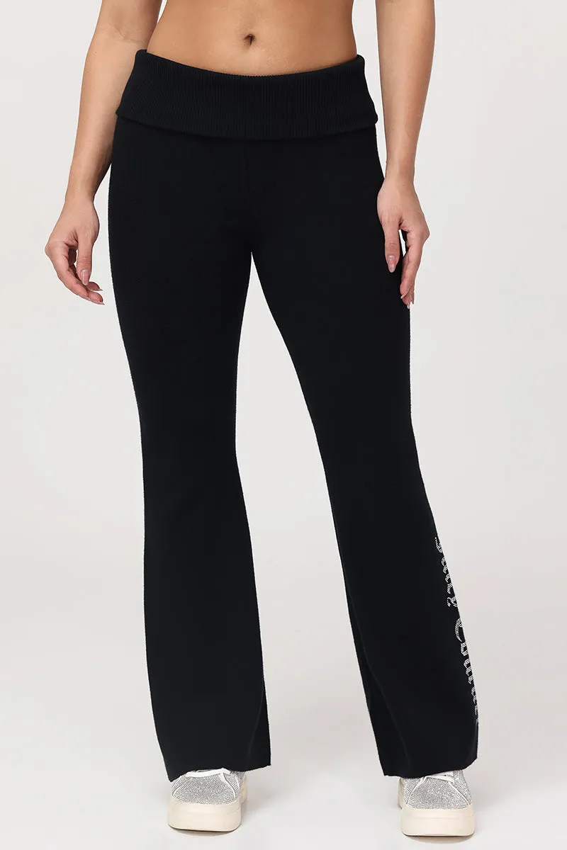 Fold Over Knit Wide Leg Pants sold by Juicy Couture product image thumbnail 4