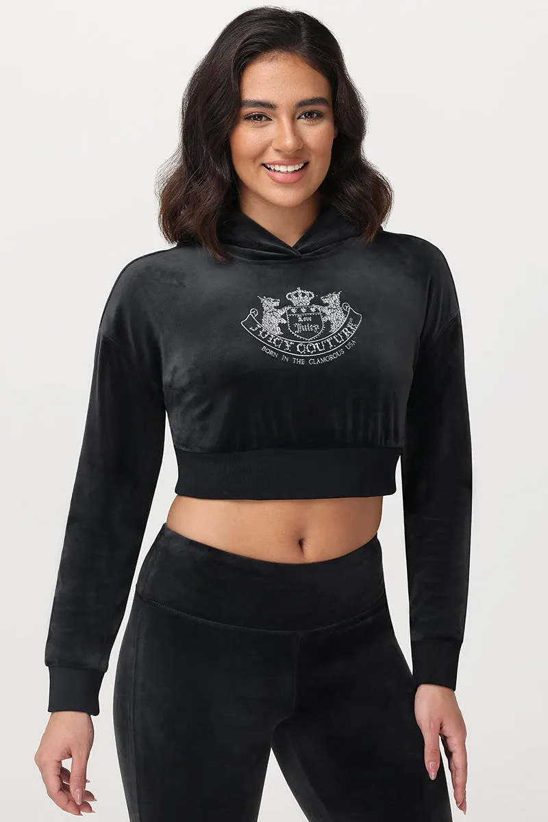 Cropped Scottie Hoodie sold by Juicy Couture
