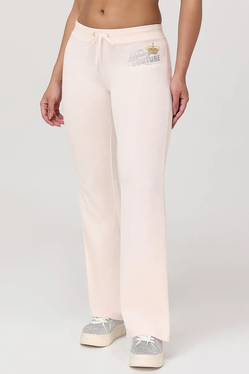 Malibu Heritage Cotton Velour Track Pants sold by Juicy Couture