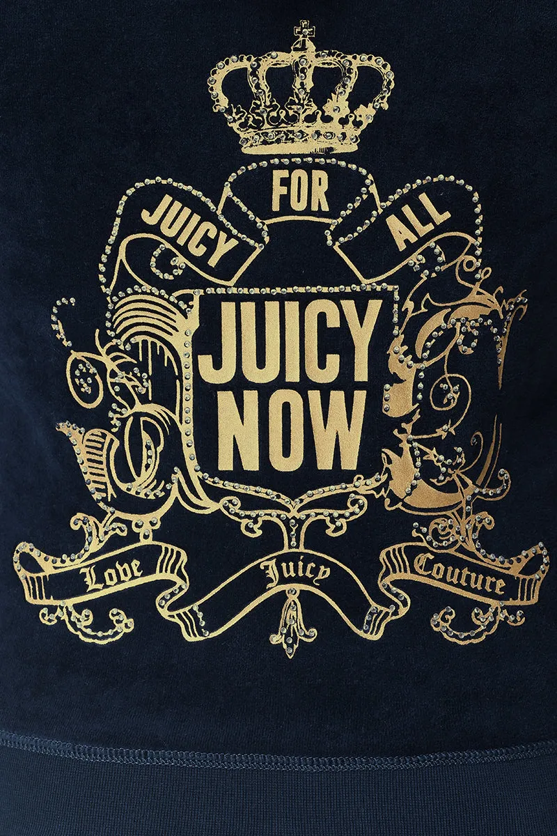 Juicy for All Heritage Cotton Velour Hoodie sold by Juicy Couture product image thumbnail 3