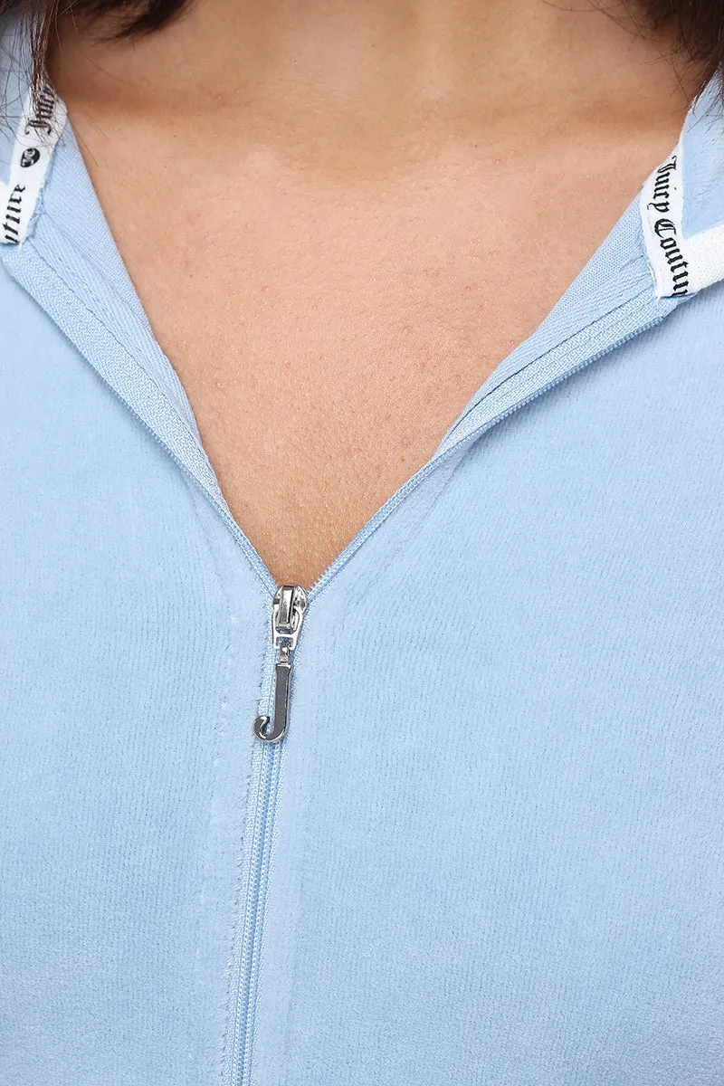Sweetheart Cotton Velour Hoodie sold by Juicy Couture product image thumbnail 4