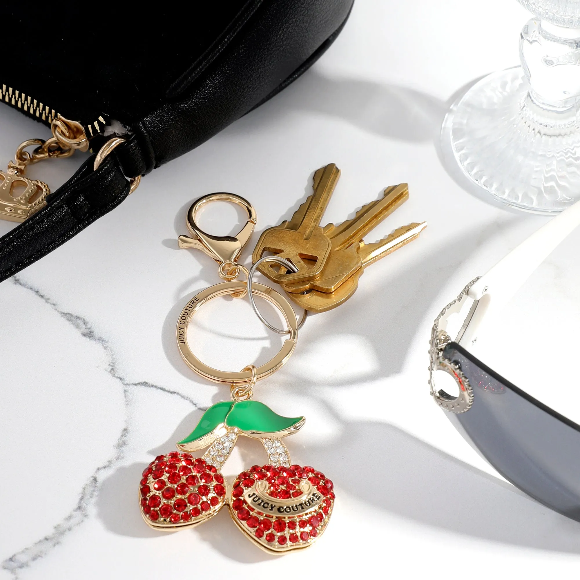 Cherry Charm Keychain Bag Charm sold by Juicy Couture product image thumbnail 2
