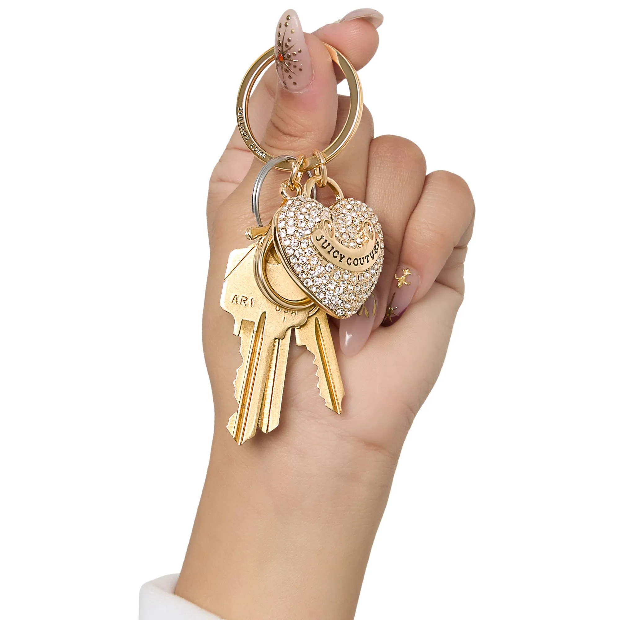 Heart Keychain Bag Charm sold by Juicy Couture product image thumbnail 3