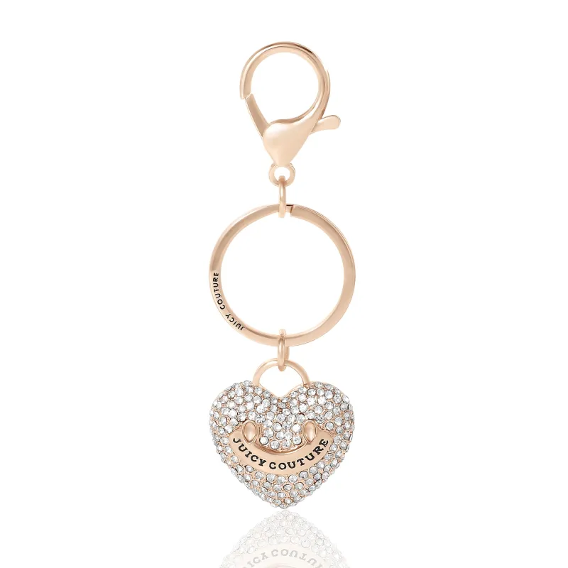 Heart Keychain Bag Charm sold by Juicy Couture