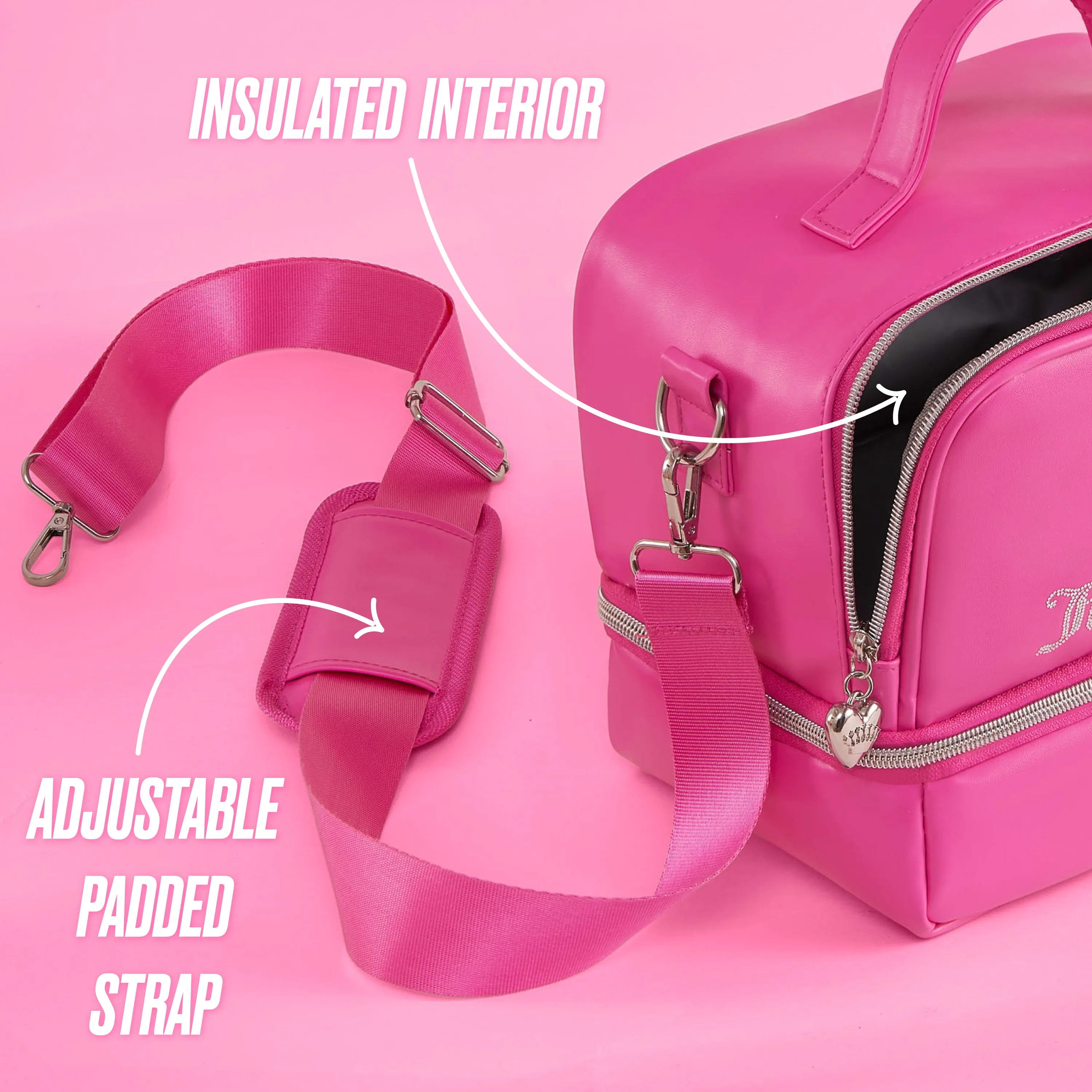 Double Zip Chill Cooler Bag sold by Juicy Couture product image thumbnail 3