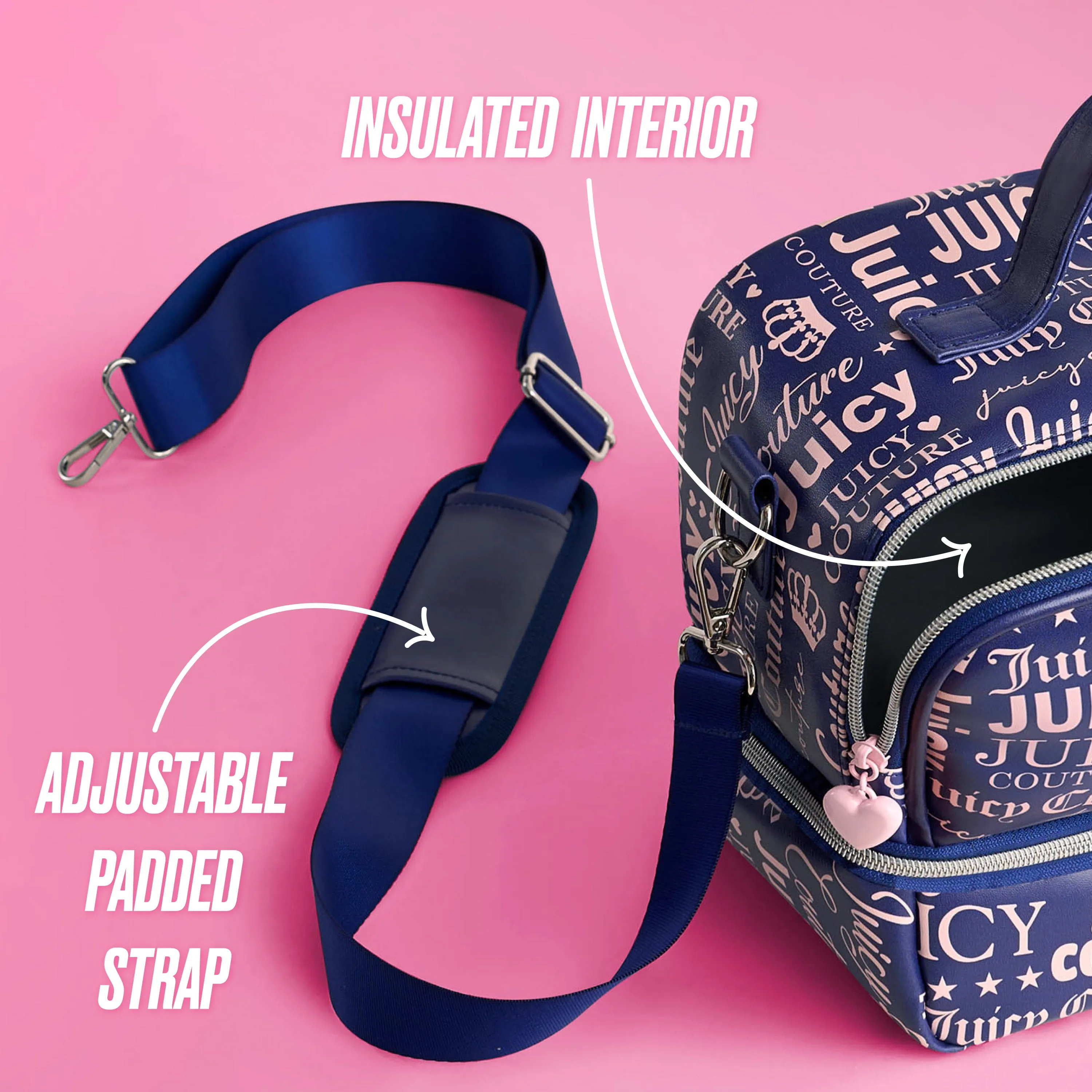 Double Zip Chill Cooler Bag sold by Juicy Couture product image thumbnail 3