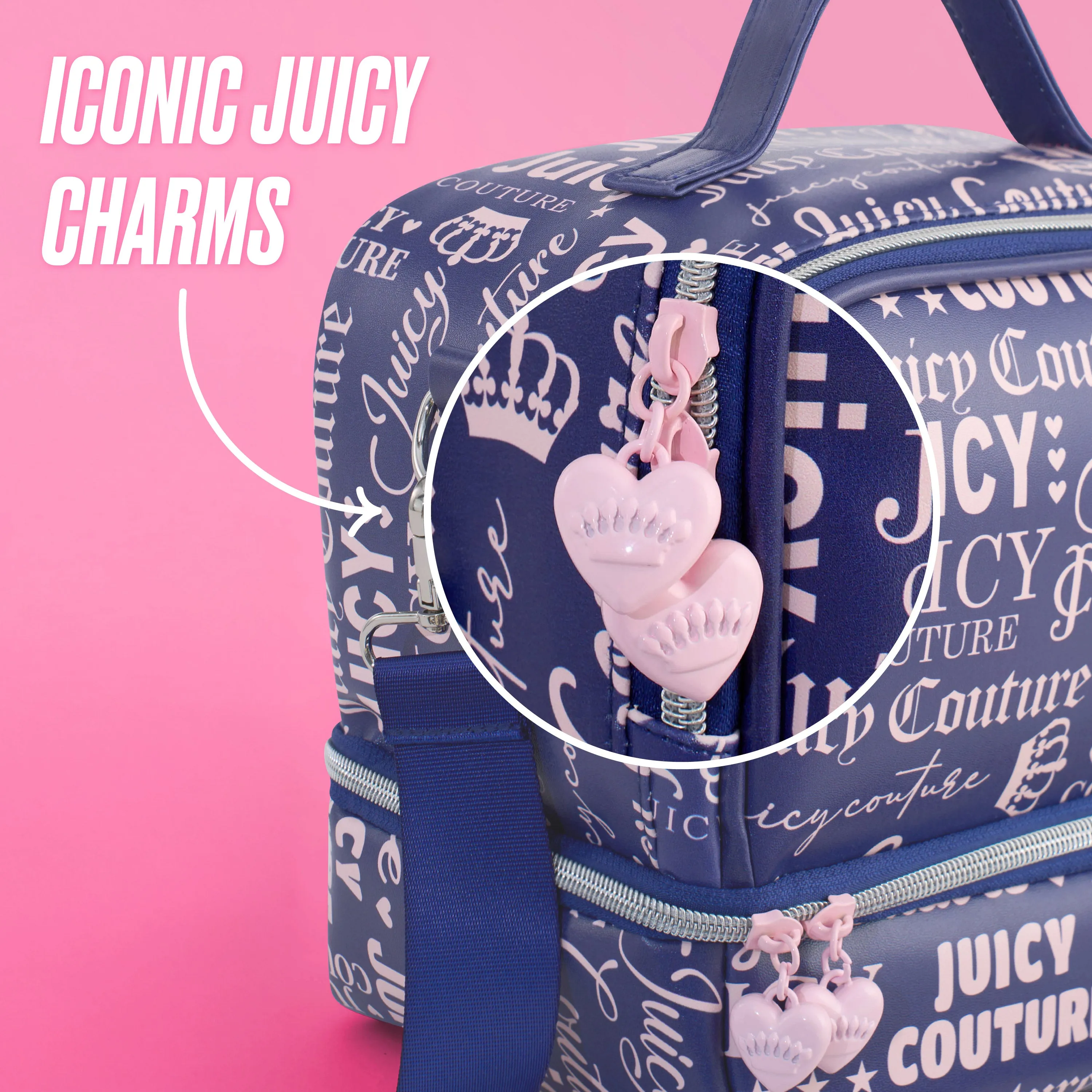 Double Zip Chill Cooler Bag sold by Juicy Couture product image thumbnail 4