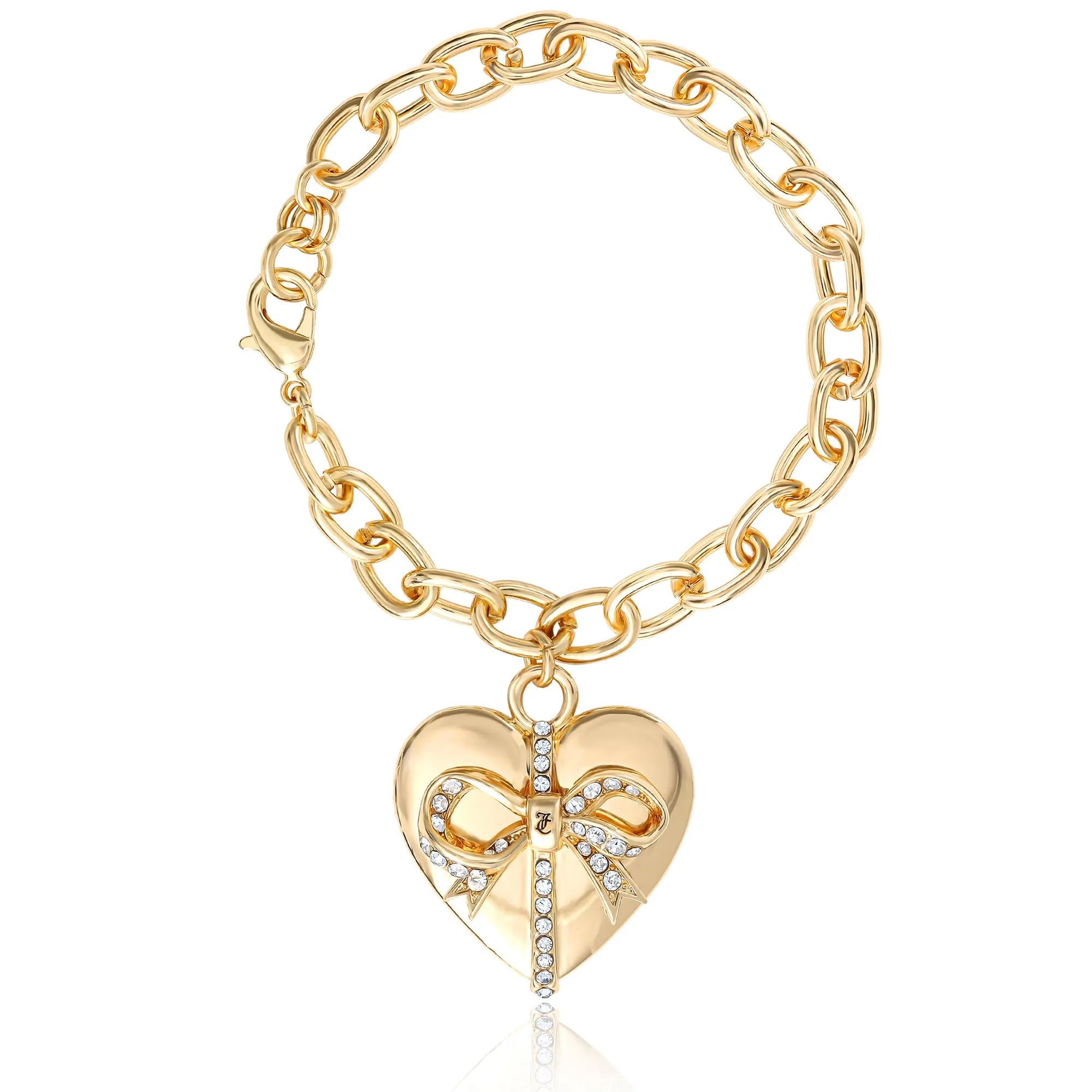 Heart Bow Drop Bracelet sold by Juicy Couture