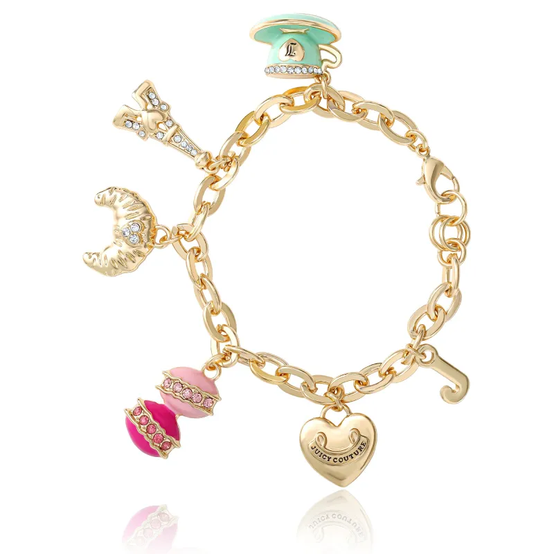 Paris Travel Charm Bracelet sold by Juicy Couture