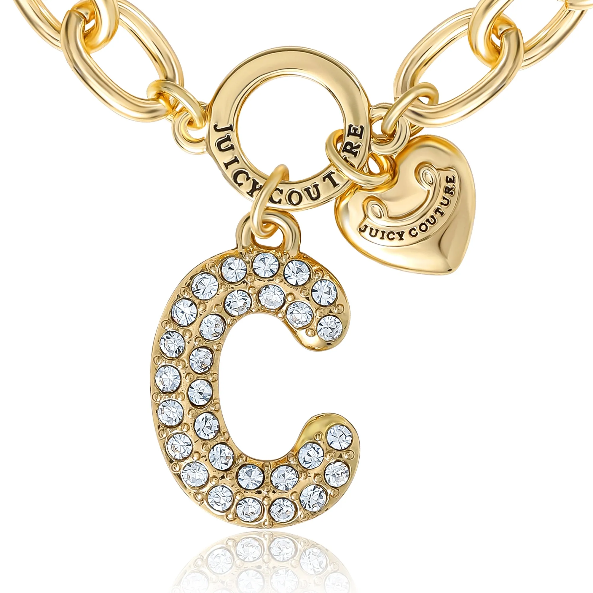 Pavé Initial Charm Bracelet, Letter C sold by Juicy Couture product image thumbnail 2