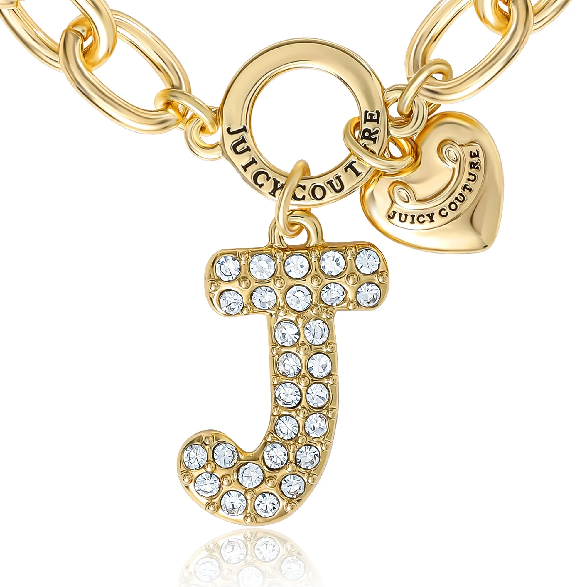 Pavé Initial Charm Bracelet, Letter J sold by Juicy Couture product image thumbnail 3