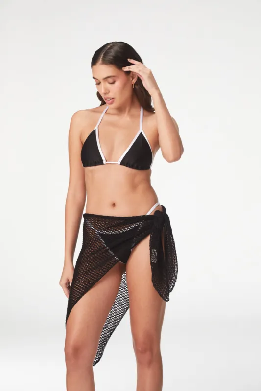 Capittana Wrap Black Crochet sold by Juicy Couture