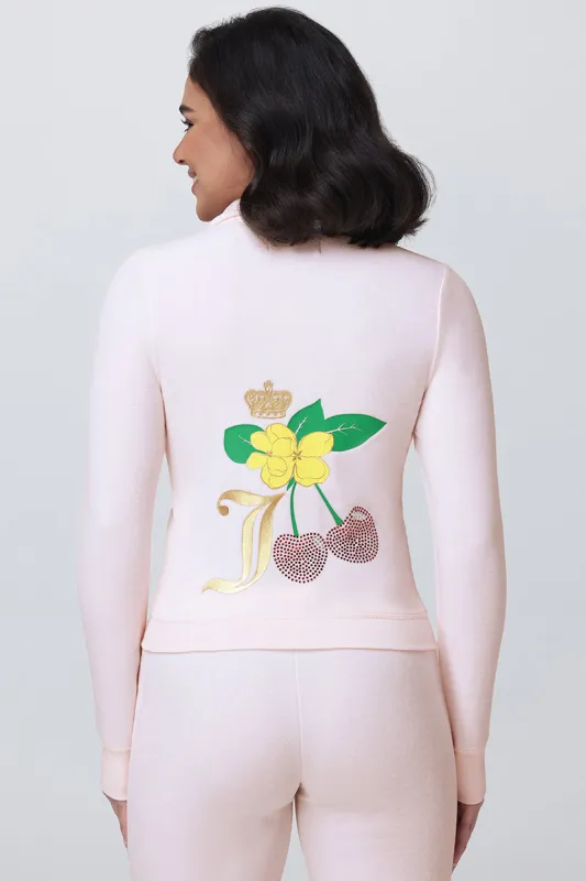 Cherry Heritage Mockneck Jacket sold by Juicy Couture