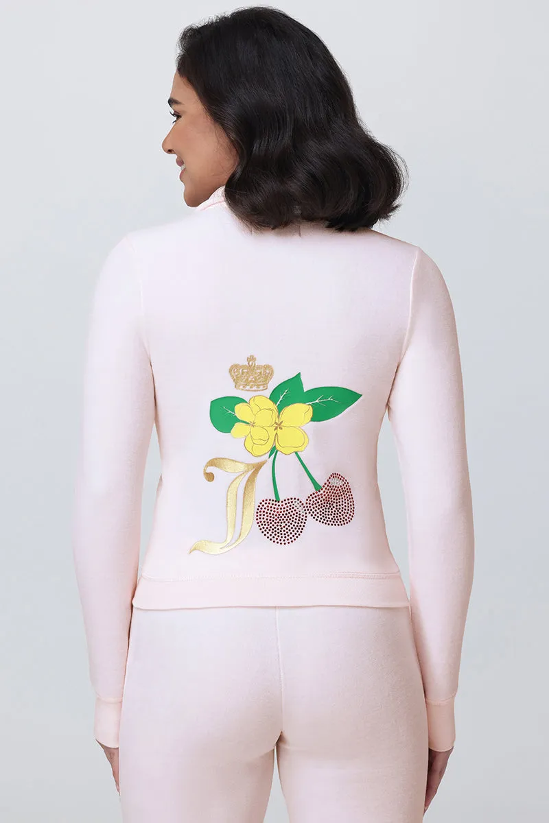 Cherry Heritage Mockneck Jacket sold by Juicy Couture