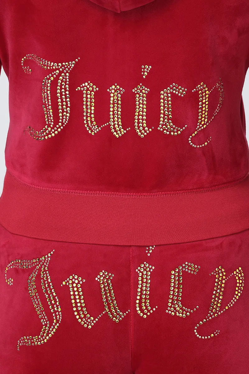 OG Big Bling Velour Hoodie sold by Juicy Couture product image thumbnail 3