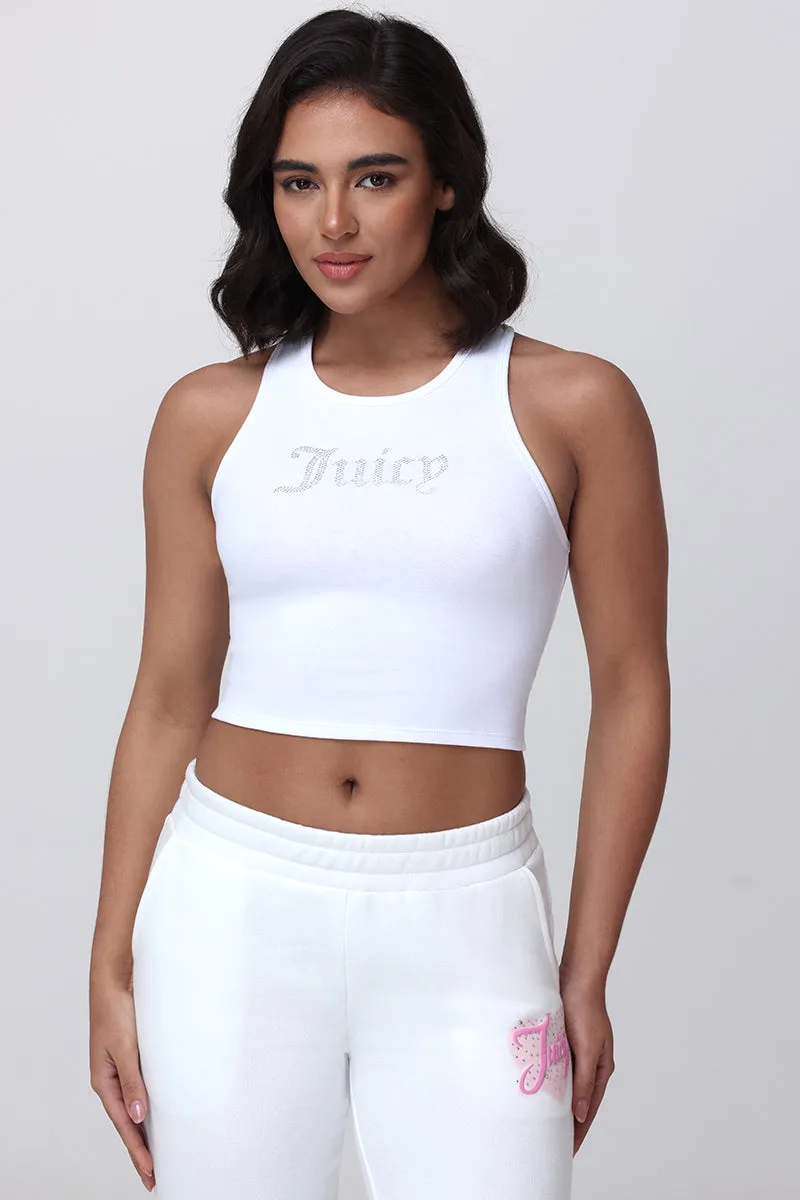 Small Bling High Neck Crop Tank sold by Juicy Couture product image thumbnail 2