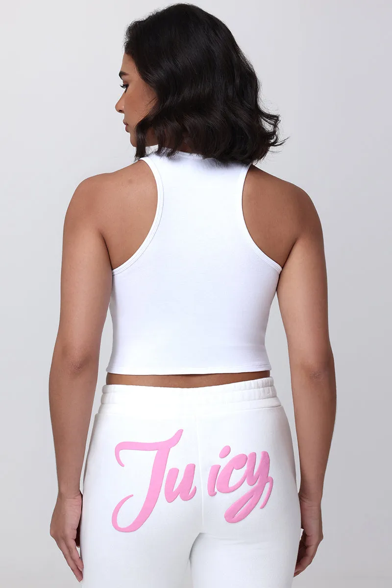 Small Bling High Neck Crop Tank sold by Juicy Couture product image thumbnail 3