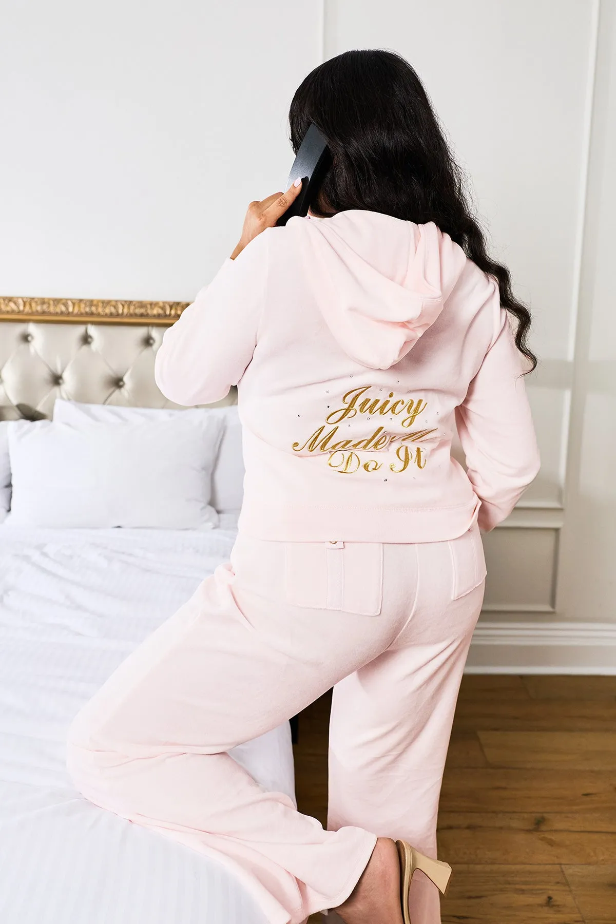 Plus-Size Made Me Do It Heritage Hoodie sold by Juicy Couture