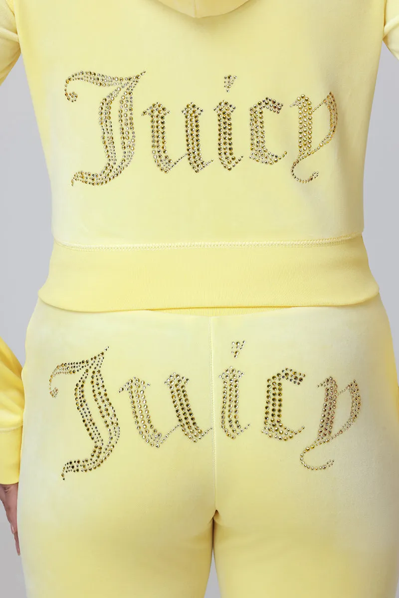 OG Big Bling Velour Hoodie sold by Juicy Couture product image thumbnail 4