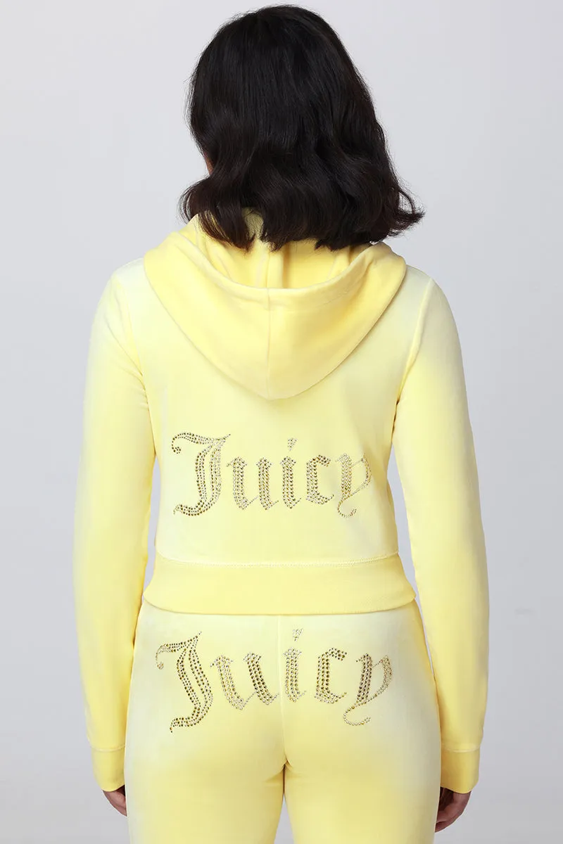 OG Big Bling Velour Hoodie sold by Juicy Couture product image thumbnail 2