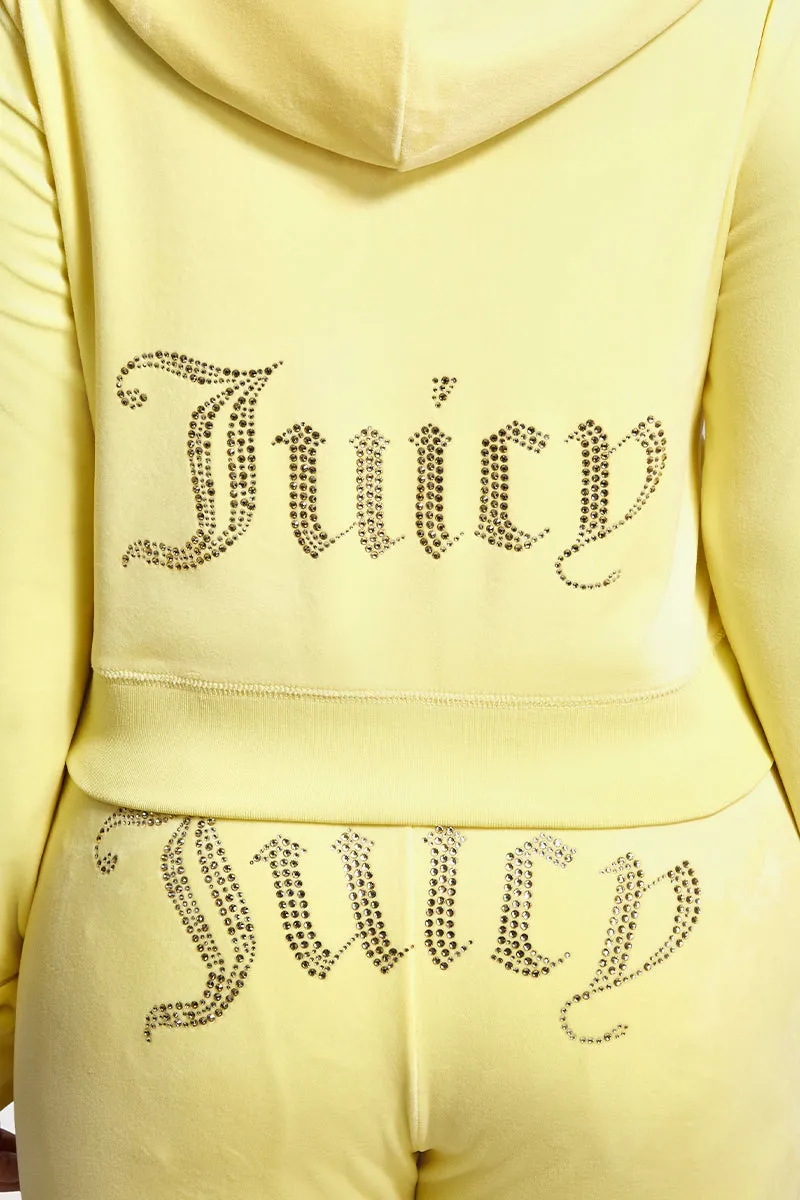 Plus-Size OG Big Bling Velour Hoodie sold by Juicy Couture product image thumbnail 3