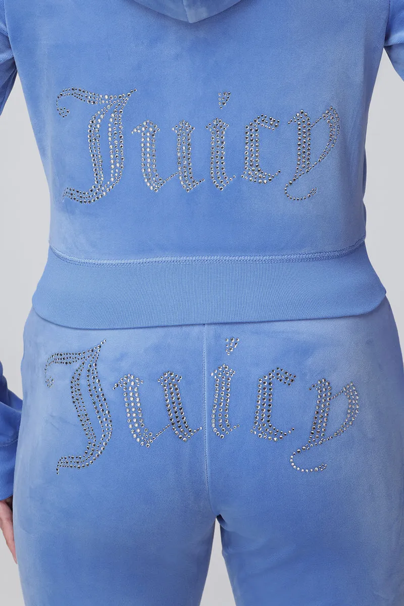 OG Big Bling Velour Hoodie sold by Juicy Couture product image thumbnail 3