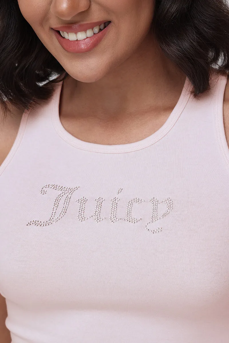 Small Bling High Neck Crop Tank sold by Juicy Couture product image thumbnail 3