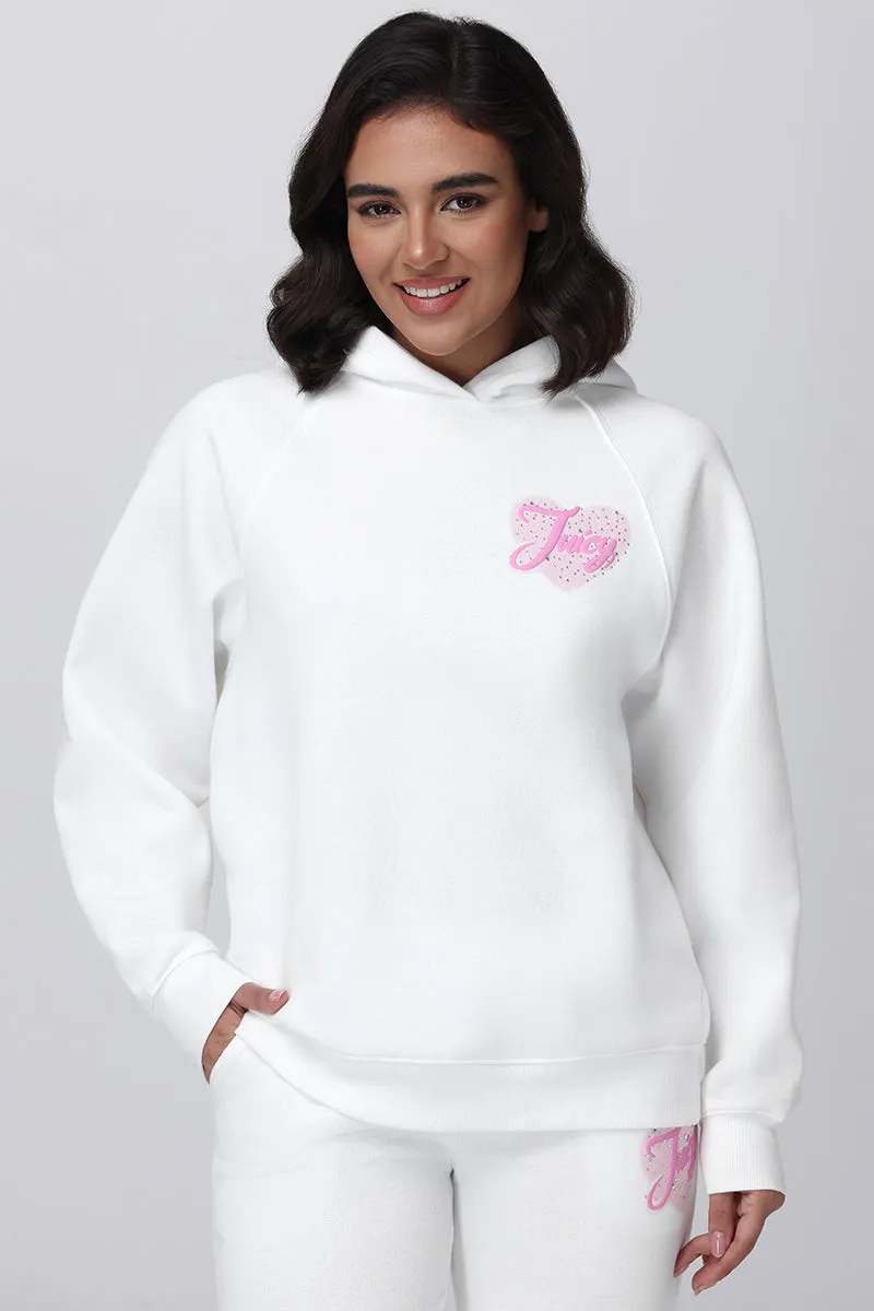 Sweetheart Fleece Oversized Hoodie sold by Juicy Couture product image thumbnail 3