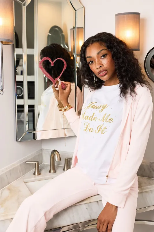 Made Me Do It Oversized Tee sold by Juicy Couture