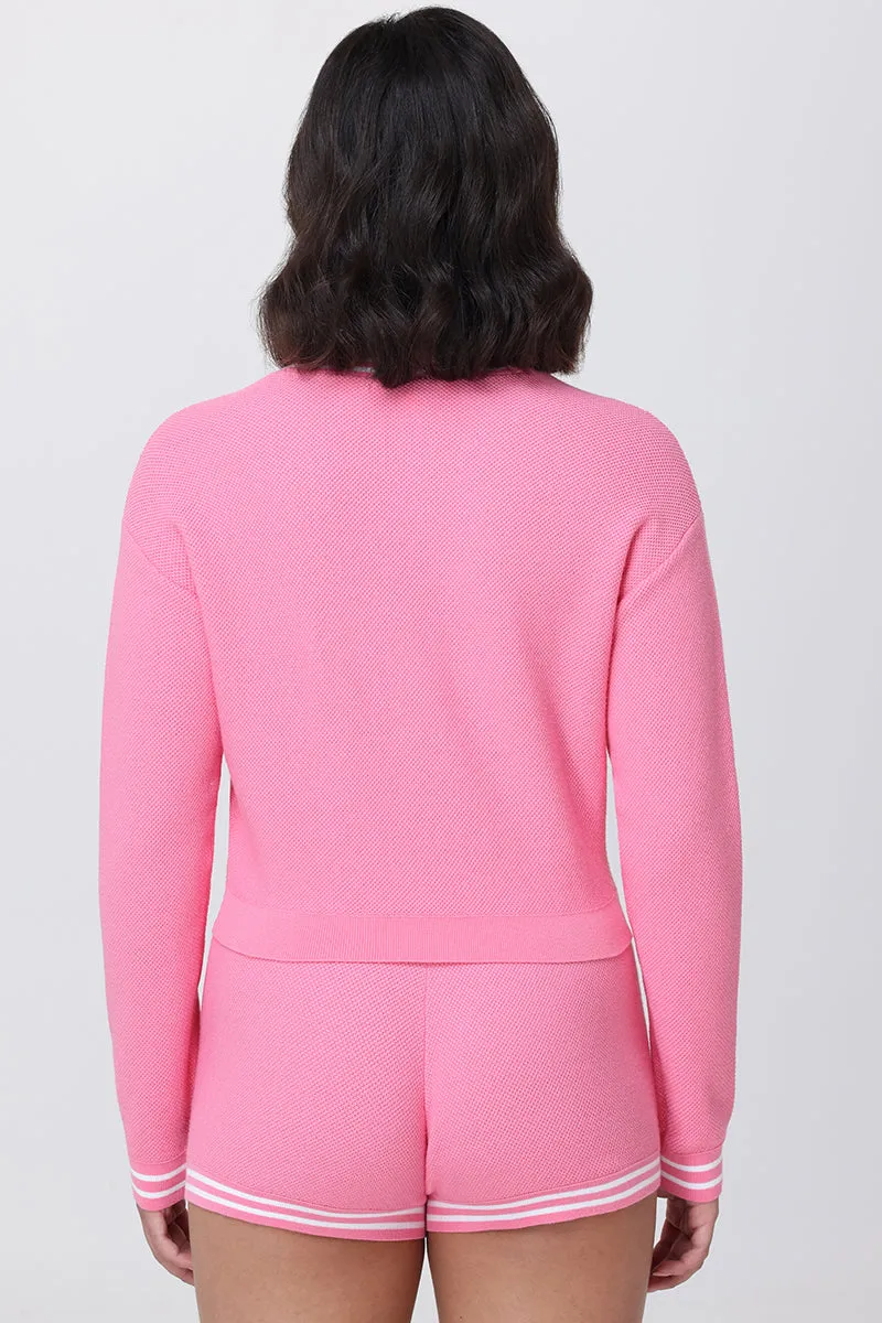 Embroidered Tipped Sweater Cardigan sold by Juicy Couture product image thumbnail 2