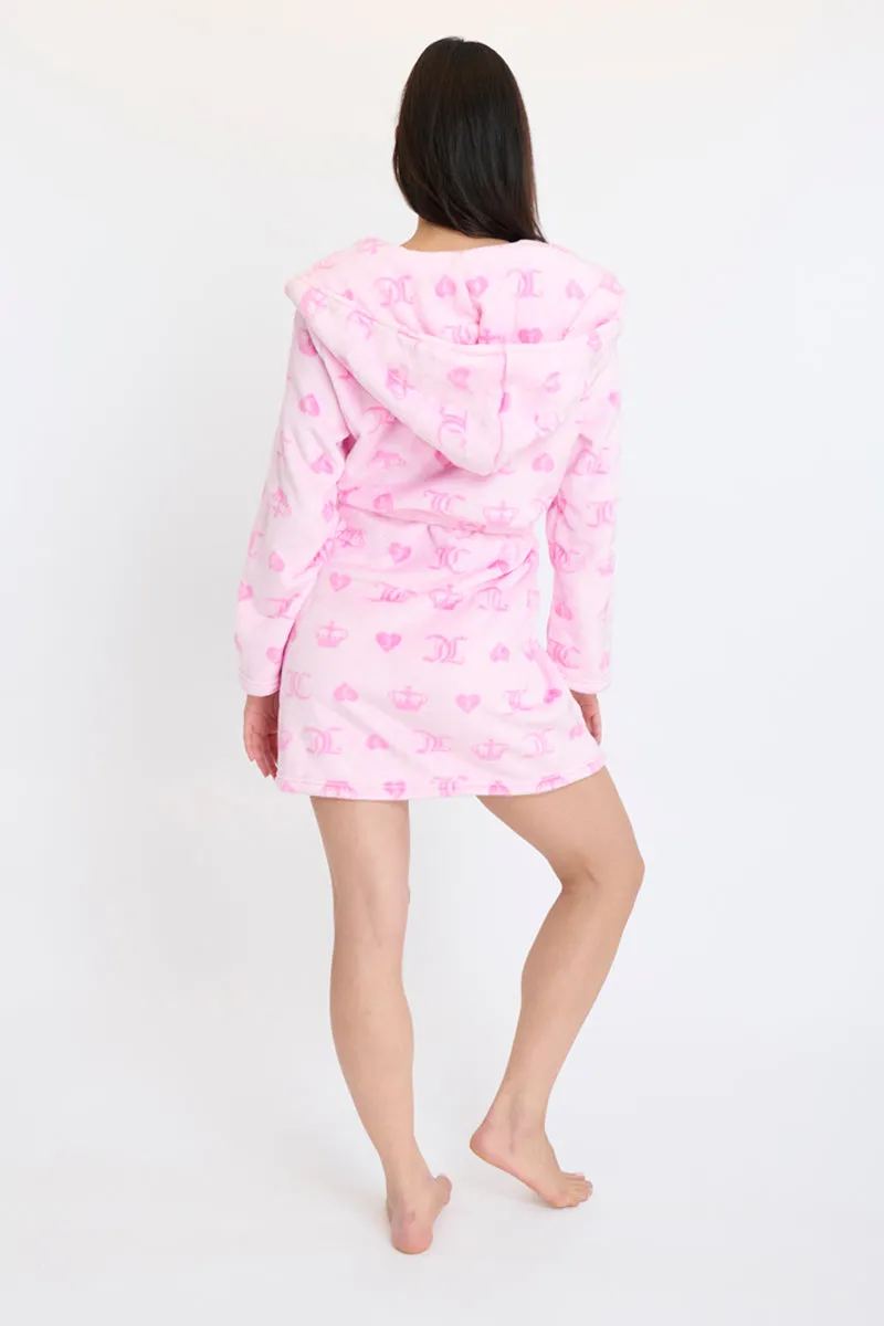 Hooded Luxe Plush Robe sold by Juicy Couture product image thumbnail 4
