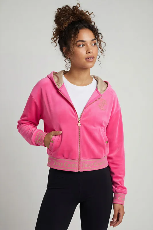 Reversible Velour Jacket made by Juicy Couture
