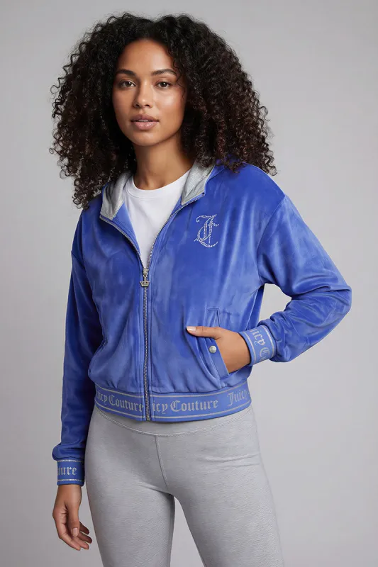 Reversible Velour Jacket made by Juicy Couture