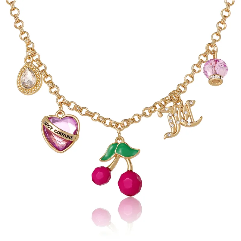 Cherry Charm Necklace made by Juicy Couture