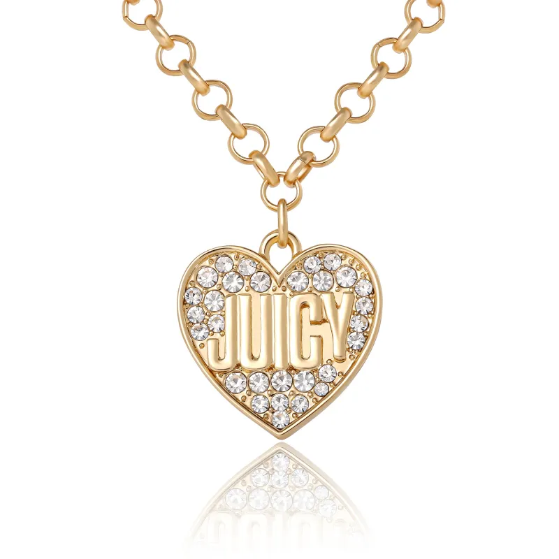 Heart Logo Necklace made by Juicy Couture