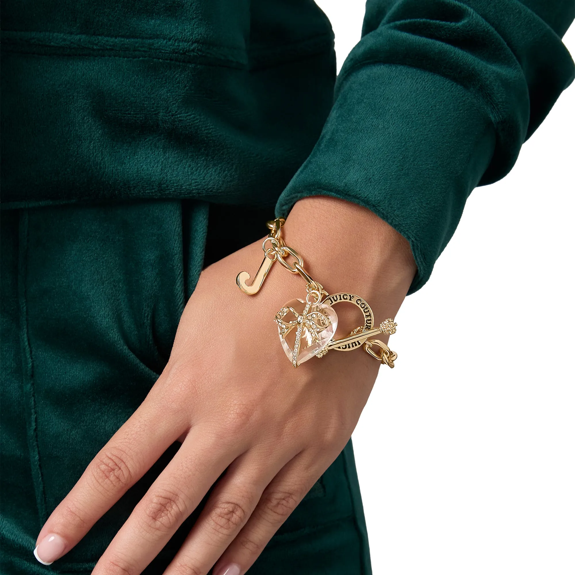 Heart Stone & J Charm Bracelet sold by Juicy Couture product image thumbnail 3