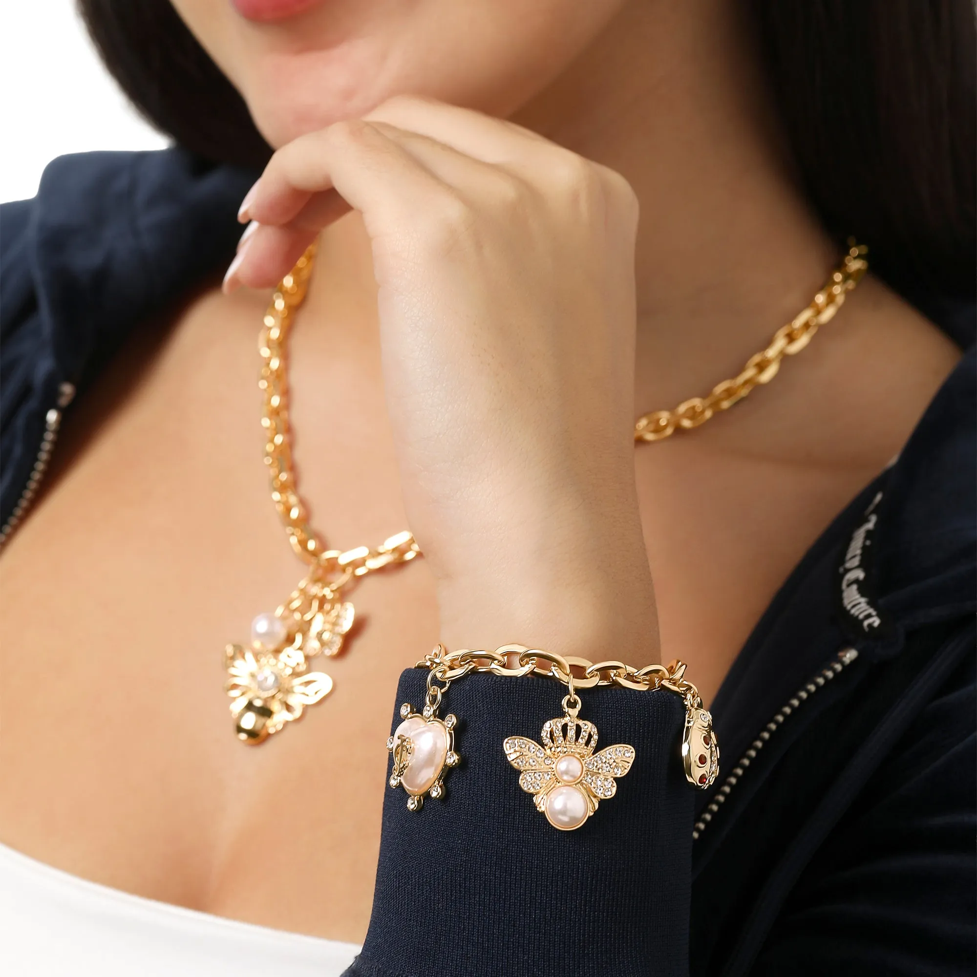 Pearl & Icon Charm Bracelet sold by Juicy Couture product image thumbnail 2
