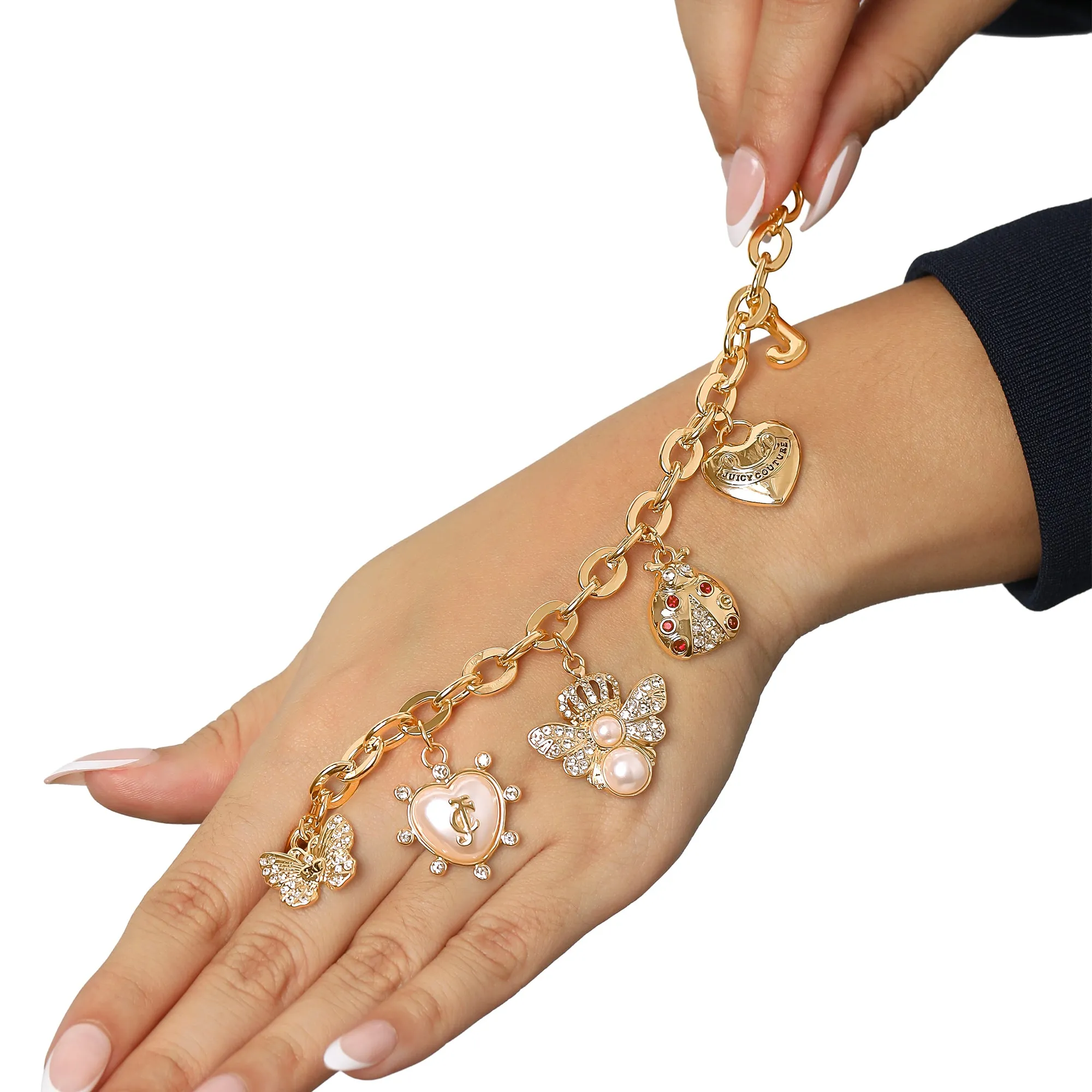 Pearl & Icon Charm Bracelet sold by Juicy Couture product image thumbnail 3